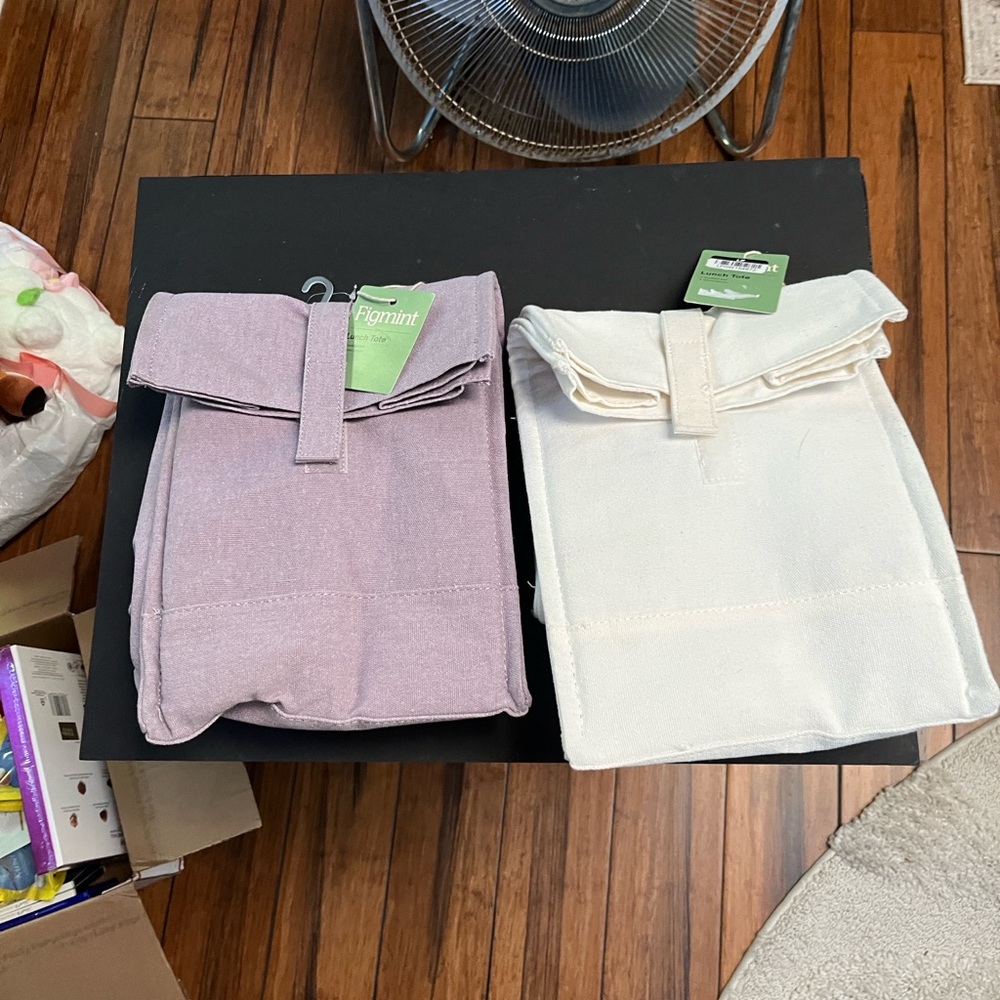 Figment Reusable Canvas Lunch Tote